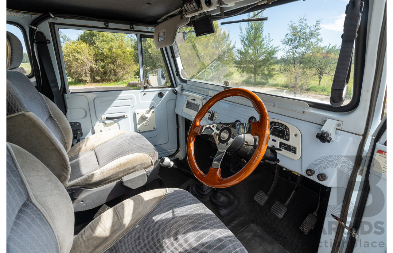 1/1981 Toyota Landcruiser 60 Series w 40 Series Cab (4x4) 2d Utility Light Blue 302 EFI V8 5.0L - Heavily Modified & Engineered