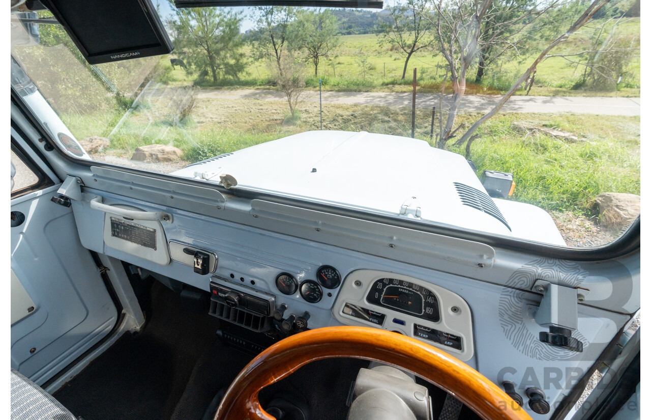 1/1981 Toyota Landcruiser 60 Series w 40 Series Cab (4x4) 2d Utility Light Blue 302 EFI V8 5.0L - Heavily Modified & Engineered