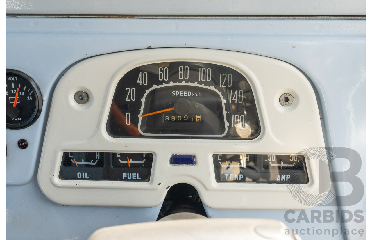 1/1981 Toyota Landcruiser 60 Series w 40 Series Cab (4x4) 2d Utility Light Blue 302 EFI V8 5.0L - Heavily Modified & Engineered