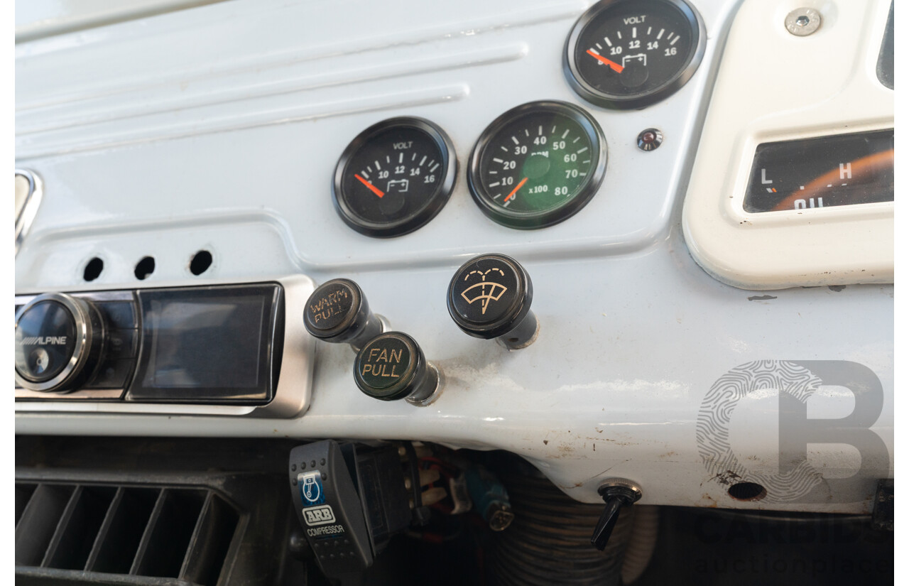 1/1981 Toyota Landcruiser 60 Series w 40 Series Cab (4x4) 2d Utility Light Blue 302 EFI V8 5.0L - Heavily Modified & Engineered