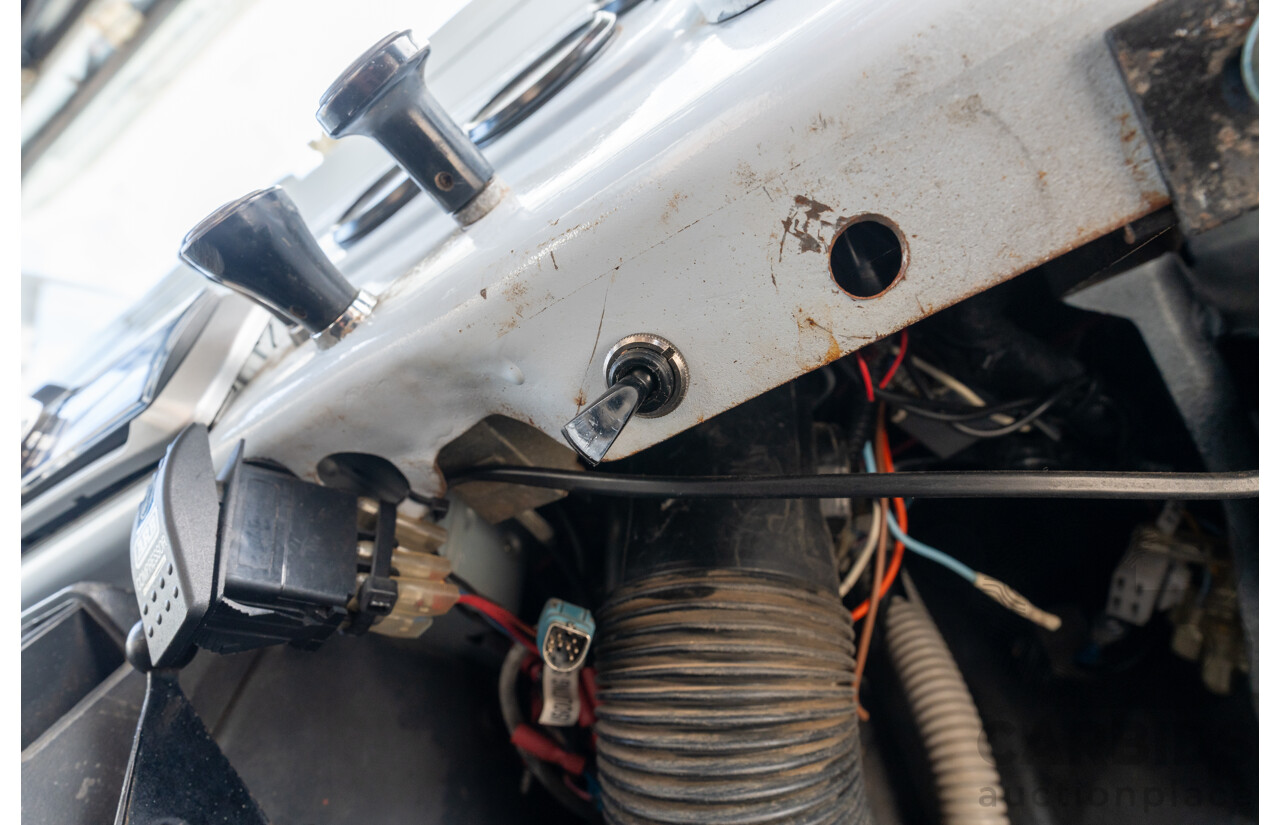 1/1981 Toyota Landcruiser 60 Series w 40 Series Cab (4x4) 2d Utility Light Blue 302 EFI V8 5.0L - Heavily Modified & Engineered