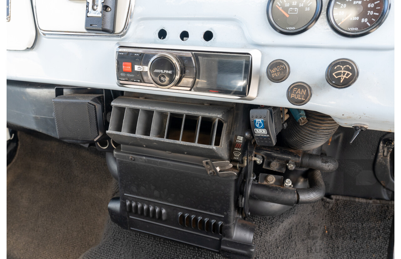 1/1981 Toyota Landcruiser 60 Series w 40 Series Cab (4x4) 2d Utility Light Blue 302 EFI V8 5.0L - Heavily Modified & Engineered