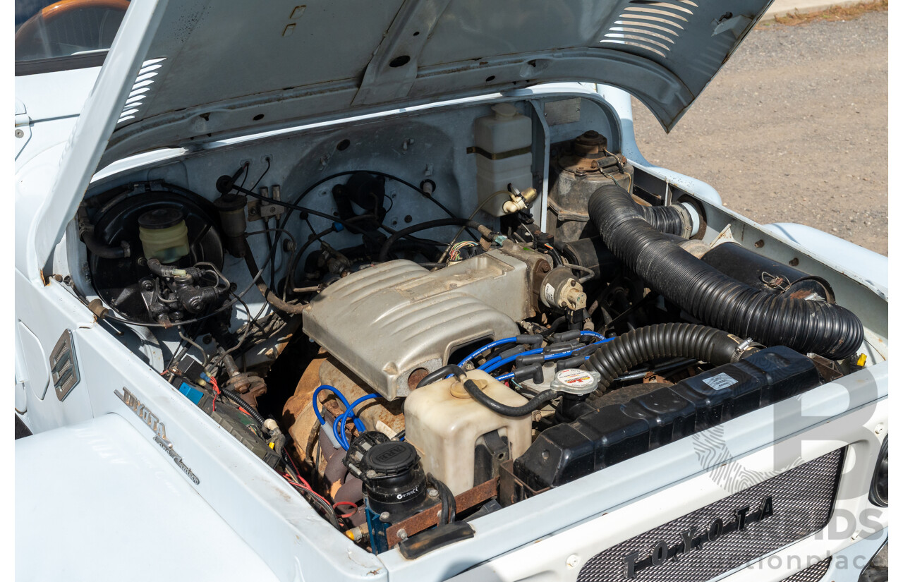 1/1981 Toyota Landcruiser 60 Series w 40 Series Cab (4x4) 2d Utility Light Blue 302 EFI V8 5.0L - Heavily Modified & Engineered