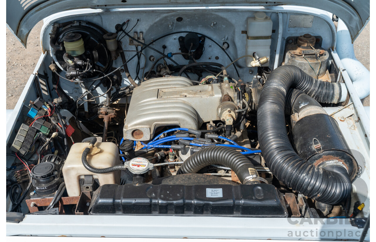 1/1981 Toyota Landcruiser 60 Series w 40 Series Cab (4x4) 2d Utility Light Blue 302 EFI V8 5.0L - Heavily Modified & Engineered