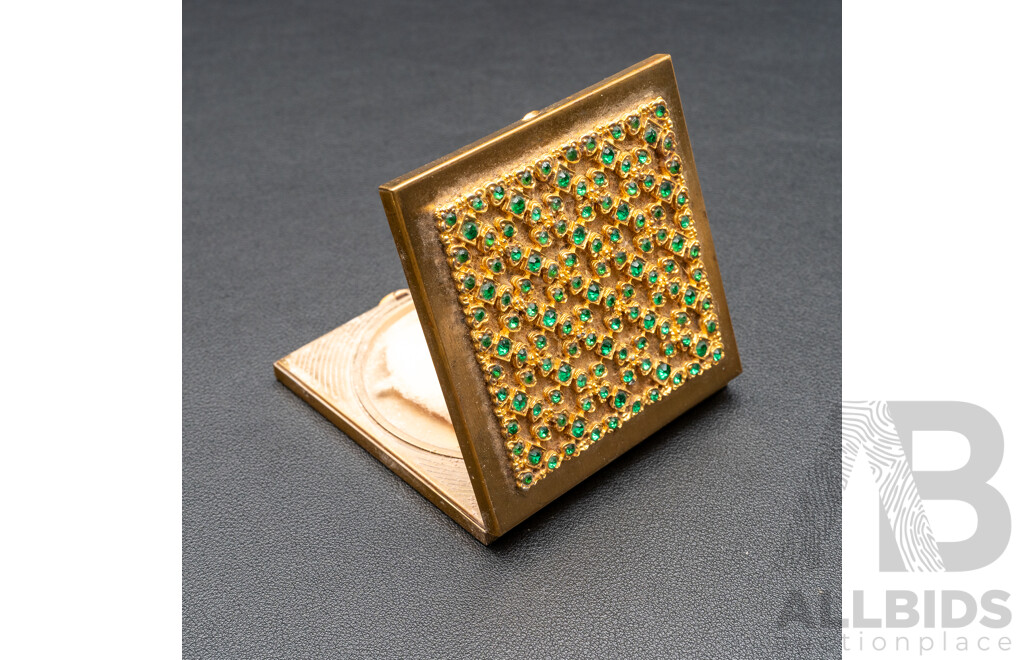 Vintage Powder Compact - Mid 20th Century