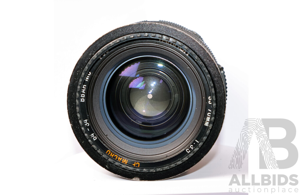 Tamron BBAR-MC 35–70mm Zoom Lens with Tamron SP F-System 2× Teleconverter