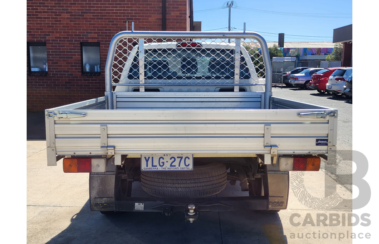 06/2016 Ford Ranger XLS 3.2 (4x4) PX MKII Dual Cab Utility White Turbo Diesel 3.2L