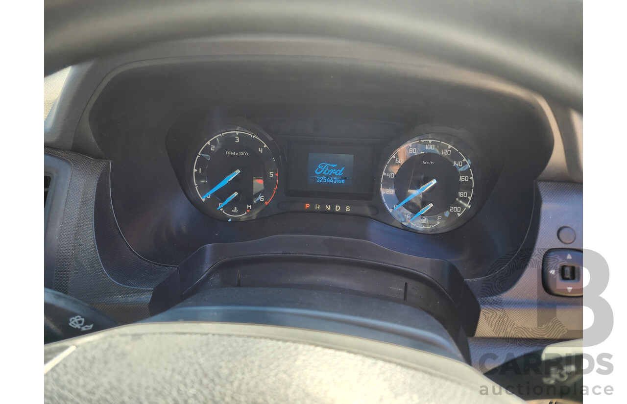 06/2016 Ford Ranger XLS 3.2 (4x4) PX MKII Dual Cab Utility White Turbo Diesel 3.2L