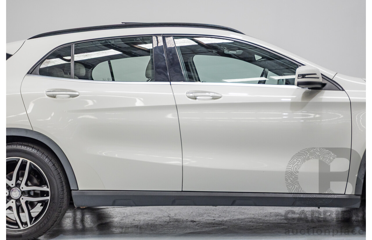 8/2016 Mercedes-Benz GLA 180 X156 MY16 4D Wagon Calcite White Turbo 1.6L