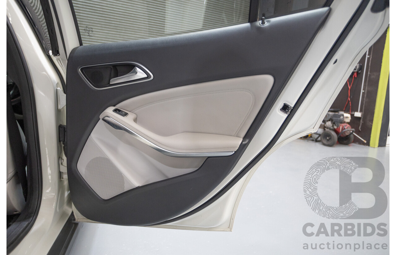 8/2016 Mercedes-Benz GLA 180 X156 MY16 4D Wagon Calcite White Turbo 1.6L