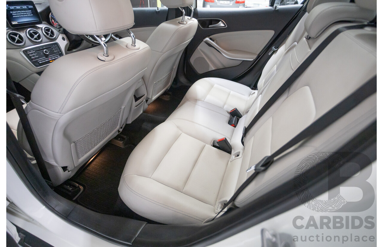 8/2016 Mercedes-Benz GLA 180 X156 MY16 4D Wagon Calcite White Turbo 1.6L