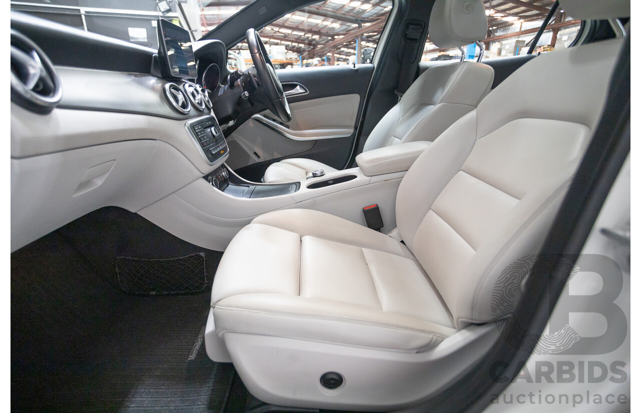 8/2016 Mercedes-Benz GLA 180 X156 MY16 4D Wagon Calcite White Turbo 1.6L