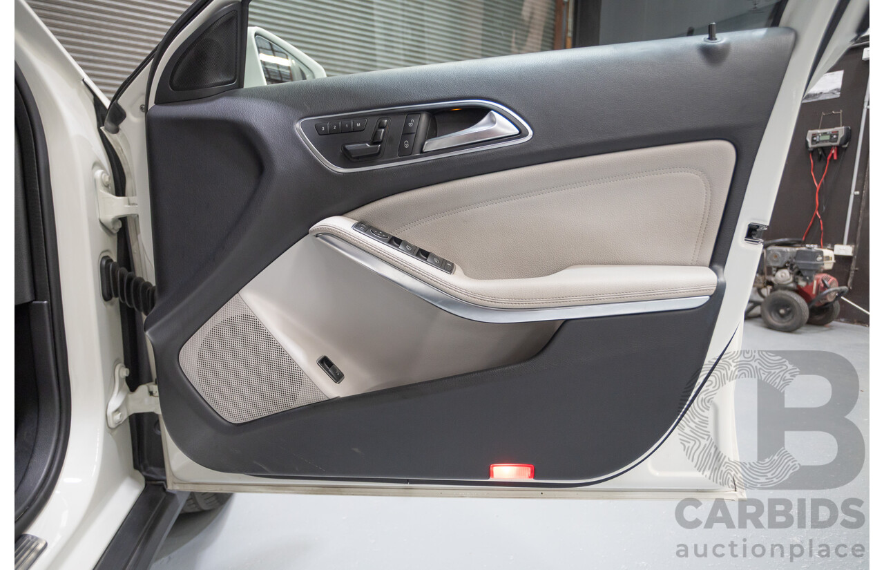 8/2016 Mercedes-Benz GLA 180 X156 MY16 4D Wagon Calcite White Turbo 1.6L