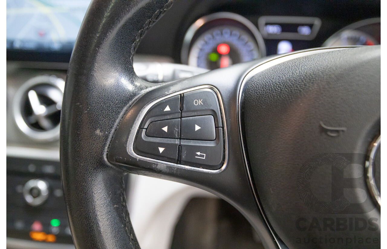 8/2016 Mercedes-Benz GLA 180 X156 MY16 4D Wagon Calcite White Turbo 1.6L