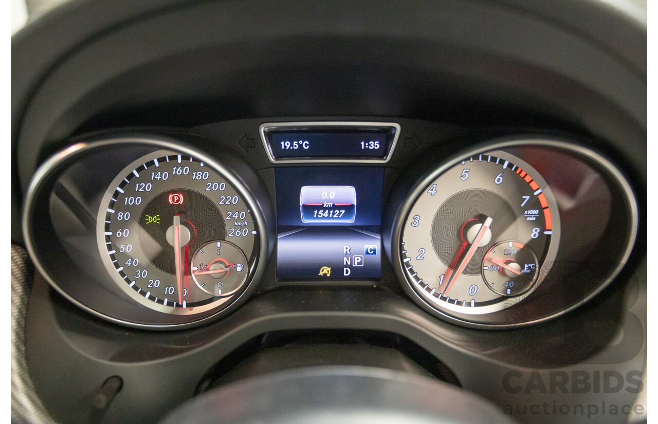 8/2016 Mercedes-Benz GLA 180 X156 MY16 4D Wagon Calcite White Turbo 1.6L