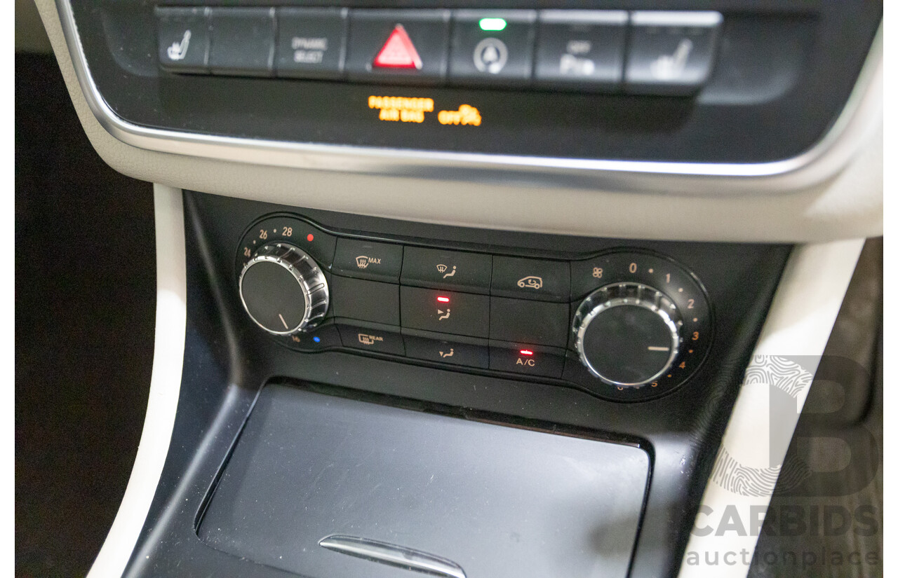 8/2016 Mercedes-Benz GLA 180 X156 MY16 4D Wagon Calcite White Turbo 1.6L