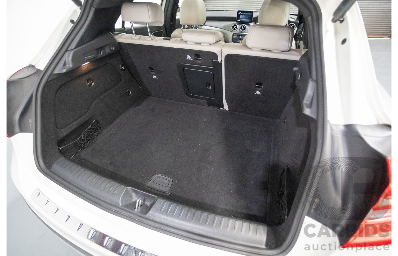 8/2016 Mercedes-Benz GLA 180 X156 MY16 4D Wagon Calcite White Turbo 1.6L