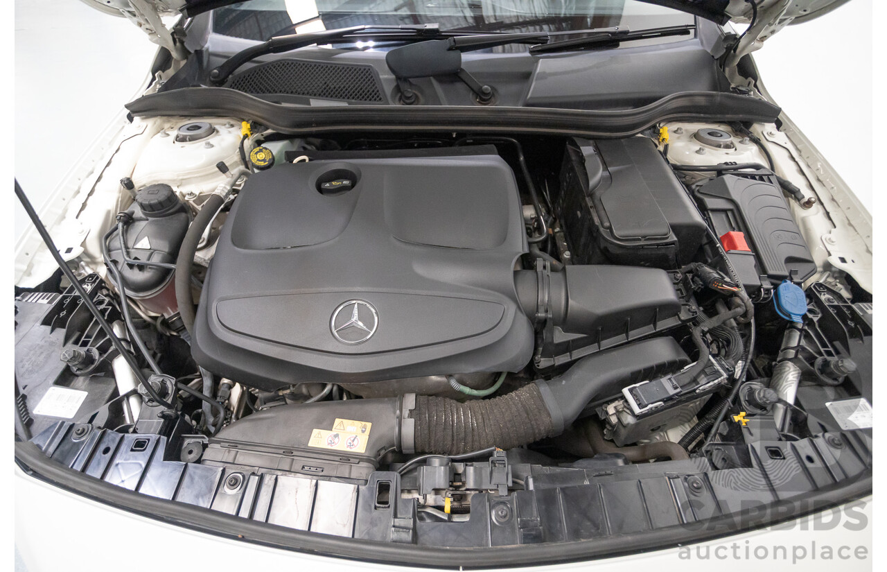 8/2016 Mercedes-Benz GLA 180 X156 MY16 4D Wagon Calcite White Turbo 1.6L