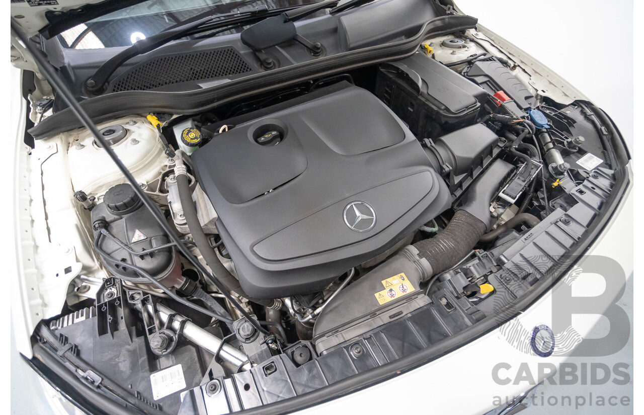 8/2016 Mercedes-Benz GLA 180 X156 MY16 4D Wagon Calcite White Turbo 1.6L