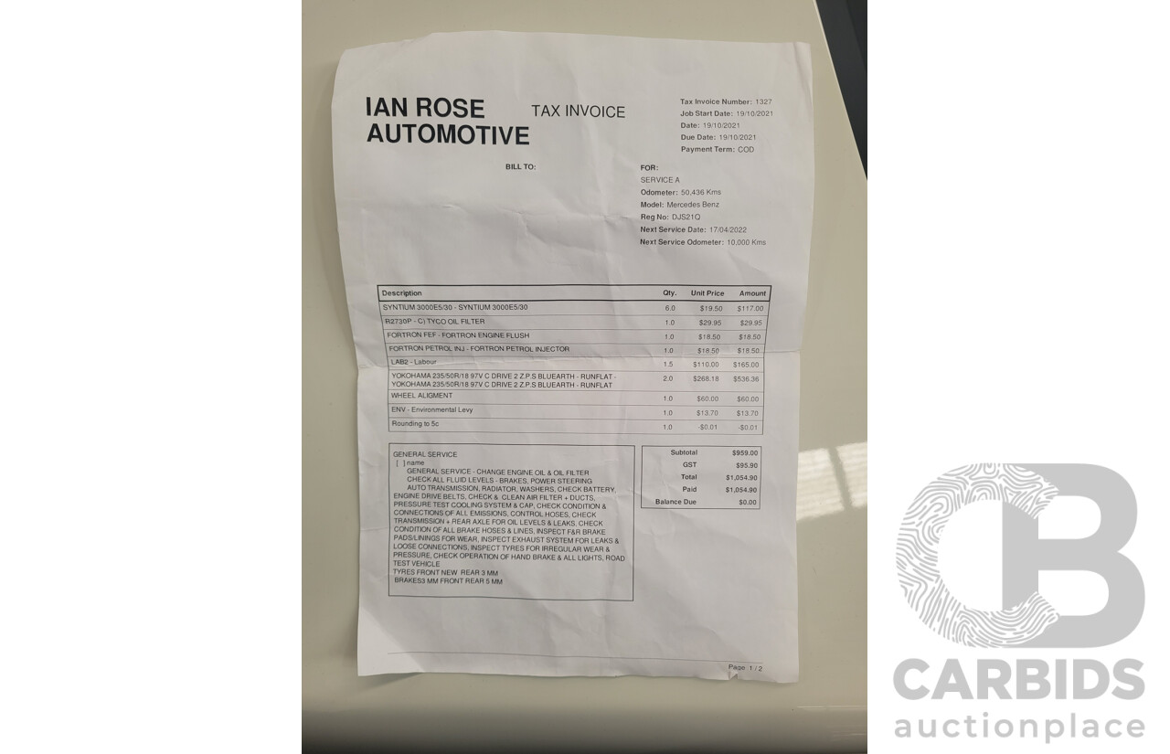 8/2016 Mercedes-Benz GLA 180 X156 MY16 4D Wagon Calcite White Turbo 1.6L