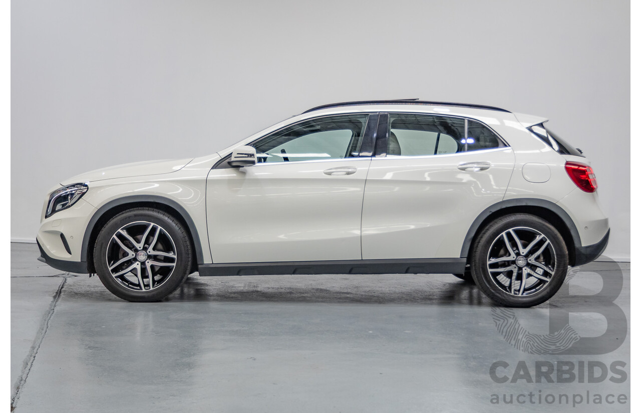 8/2016 Mercedes-Benz GLA 180 X156 MY16 4D Wagon Calcite White Turbo 1.6L