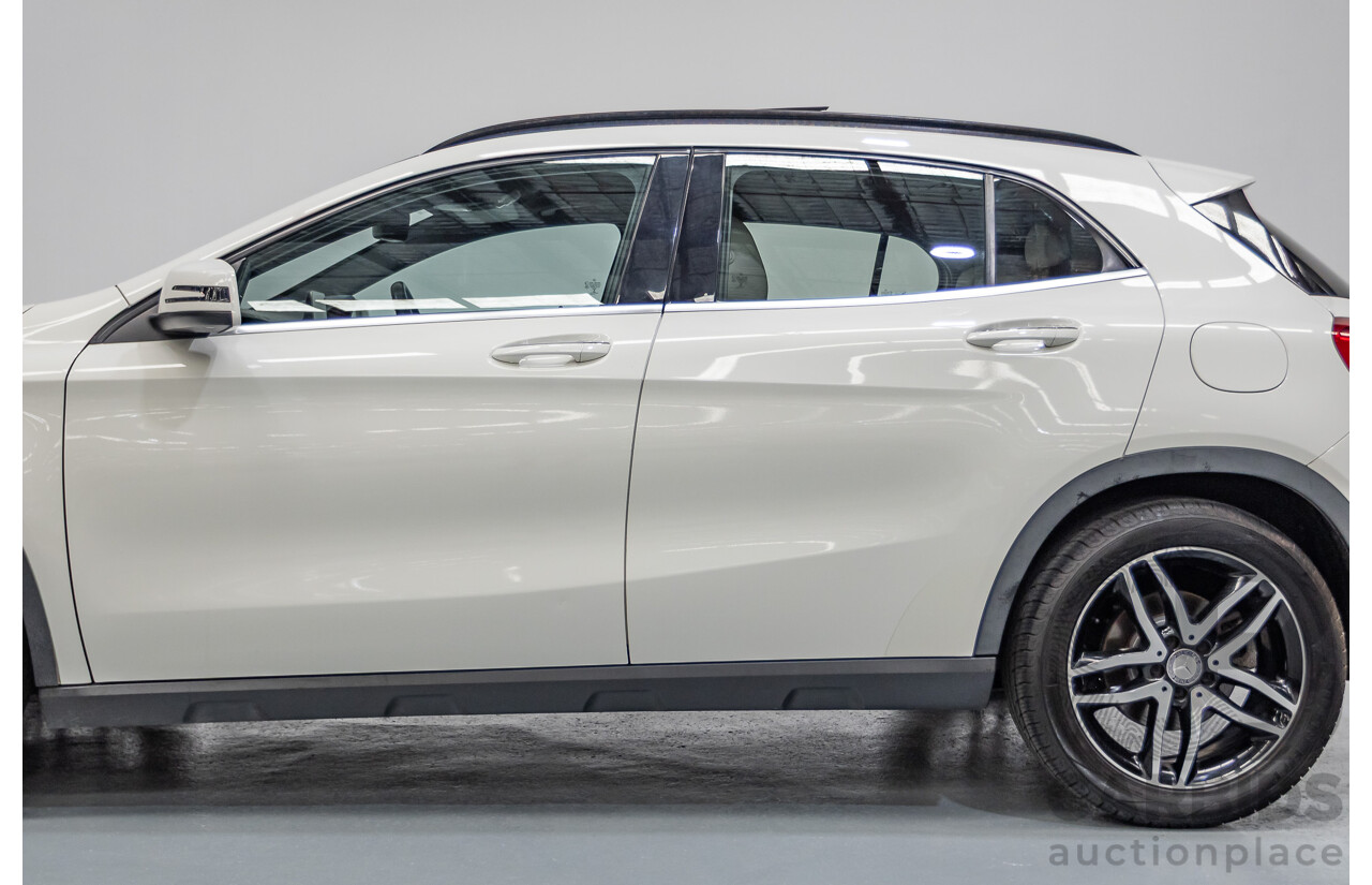 8/2016 Mercedes-Benz GLA 180 X156 MY16 4D Wagon Calcite White Turbo 1.6L