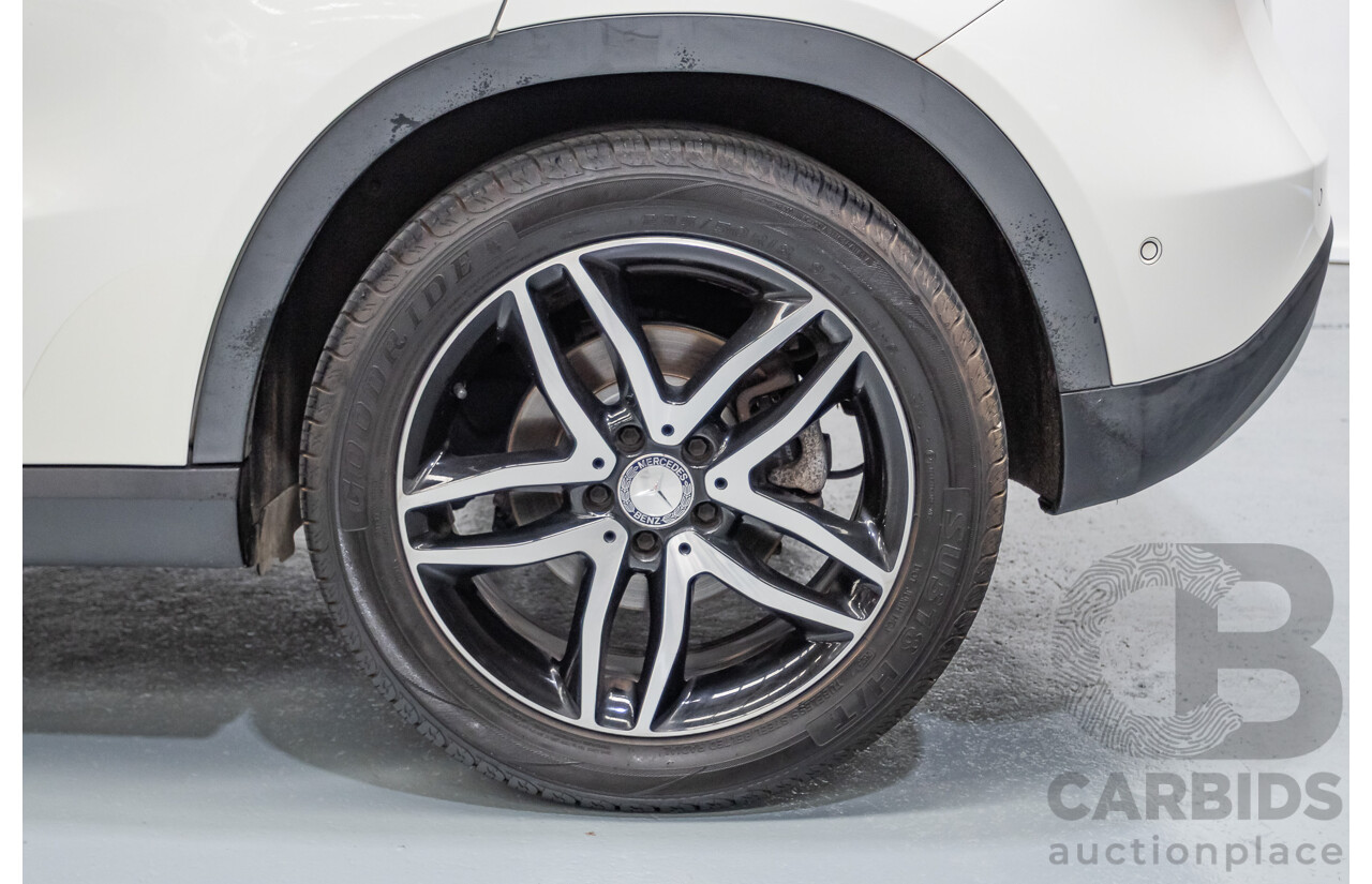 8/2016 Mercedes-Benz GLA 180 X156 MY16 4D Wagon Calcite White Turbo 1.6L