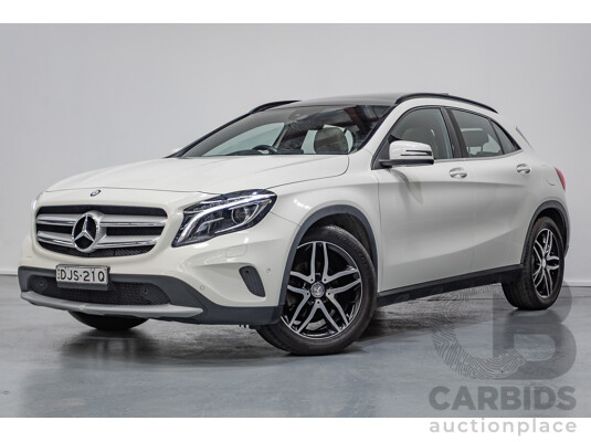 8/2016 Mercedes-Benz GLA 180 X156 MY16 4D Wagon Calcite White Turbo 1.6L