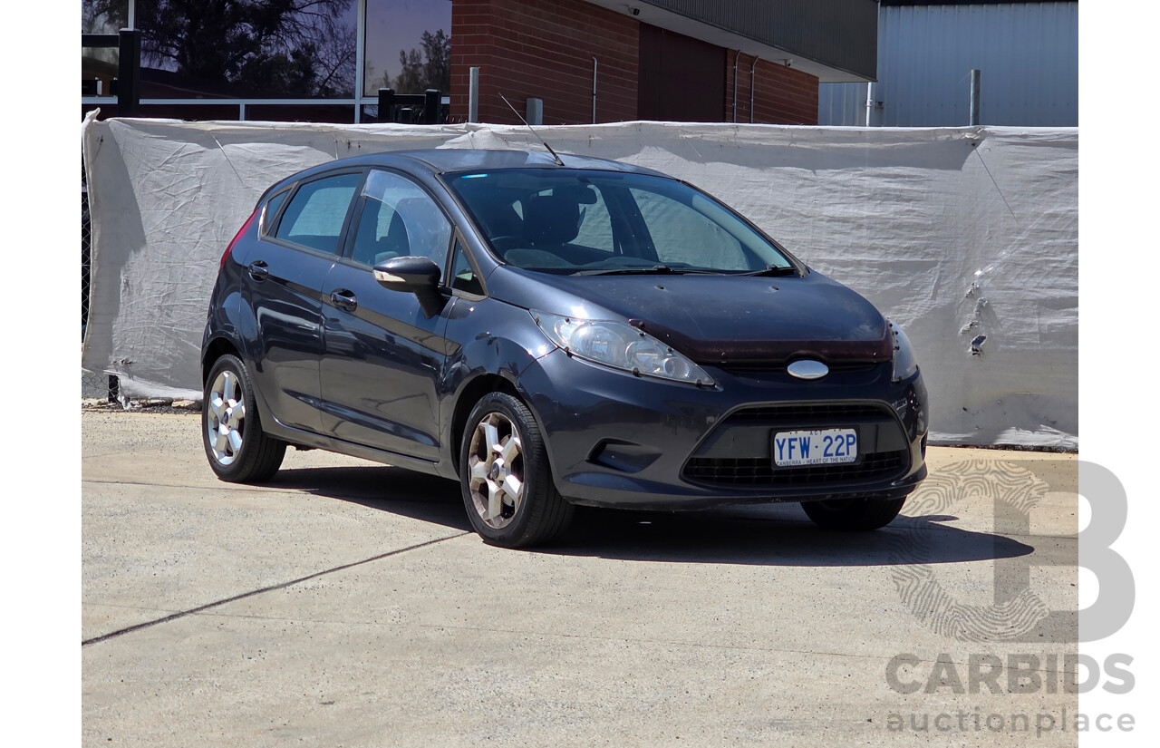 10/2009 Ford Fiesta LX WS 5d Hatchback Grey 1.6L