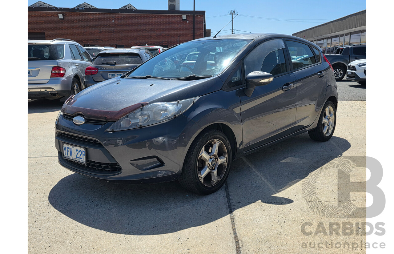 10/2009 Ford Fiesta LX WS 5d Hatchback Grey 1.6L