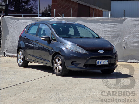 10/2009 Ford Fiesta LX WS 5d Hatchback Grey 1.6L