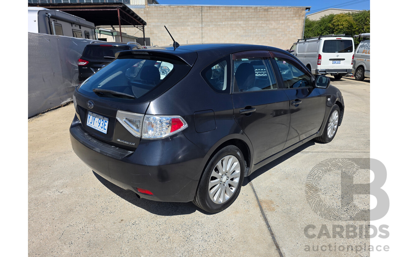 9/2010 Subaru Impreza R (AWD) MY11 5d Hatchback Black 2.0L