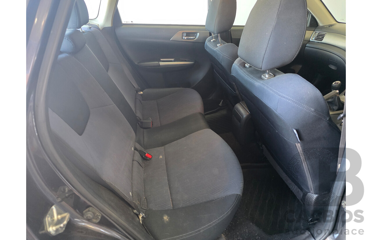 9/2010 Subaru Impreza R (AWD) MY11 5d Hatchback Black 2.0L