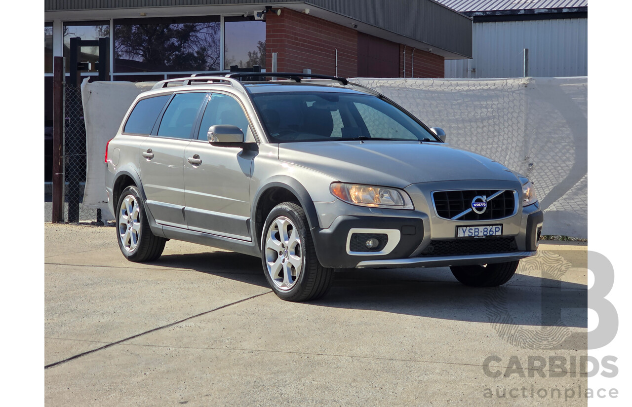 6/2010 Volvo XC70 D5 BZ MY10 4d Wagon Seashell Silver Metallic Turbo Diesel 2.4L