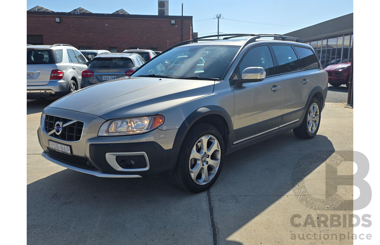 6/2010 Volvo XC70 D5 BZ MY10 4d Wagon Seashell Silver Metallic Turbo Diesel 2.4L