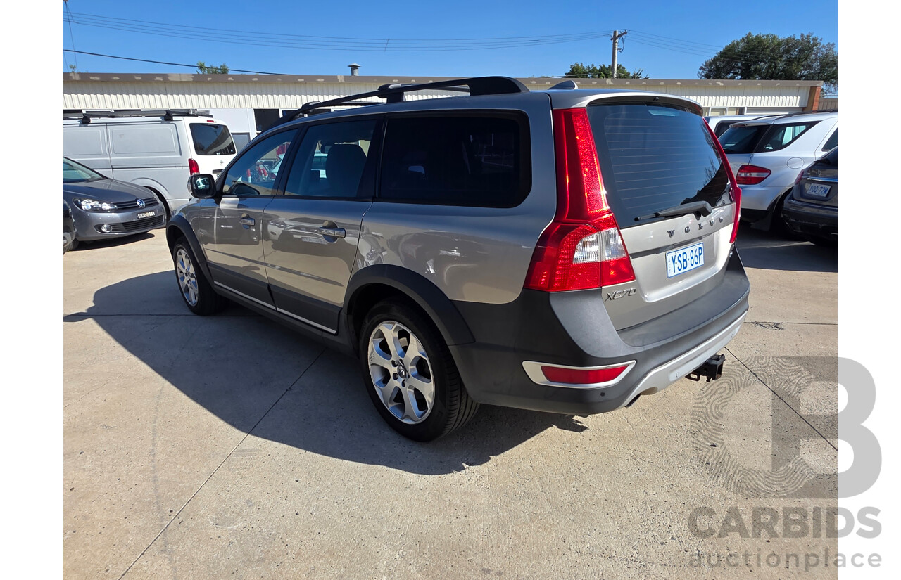 6/2010 Volvo XC70 D5 BZ MY10 4d Wagon Seashell Silver Metallic Turbo Diesel 2.4L