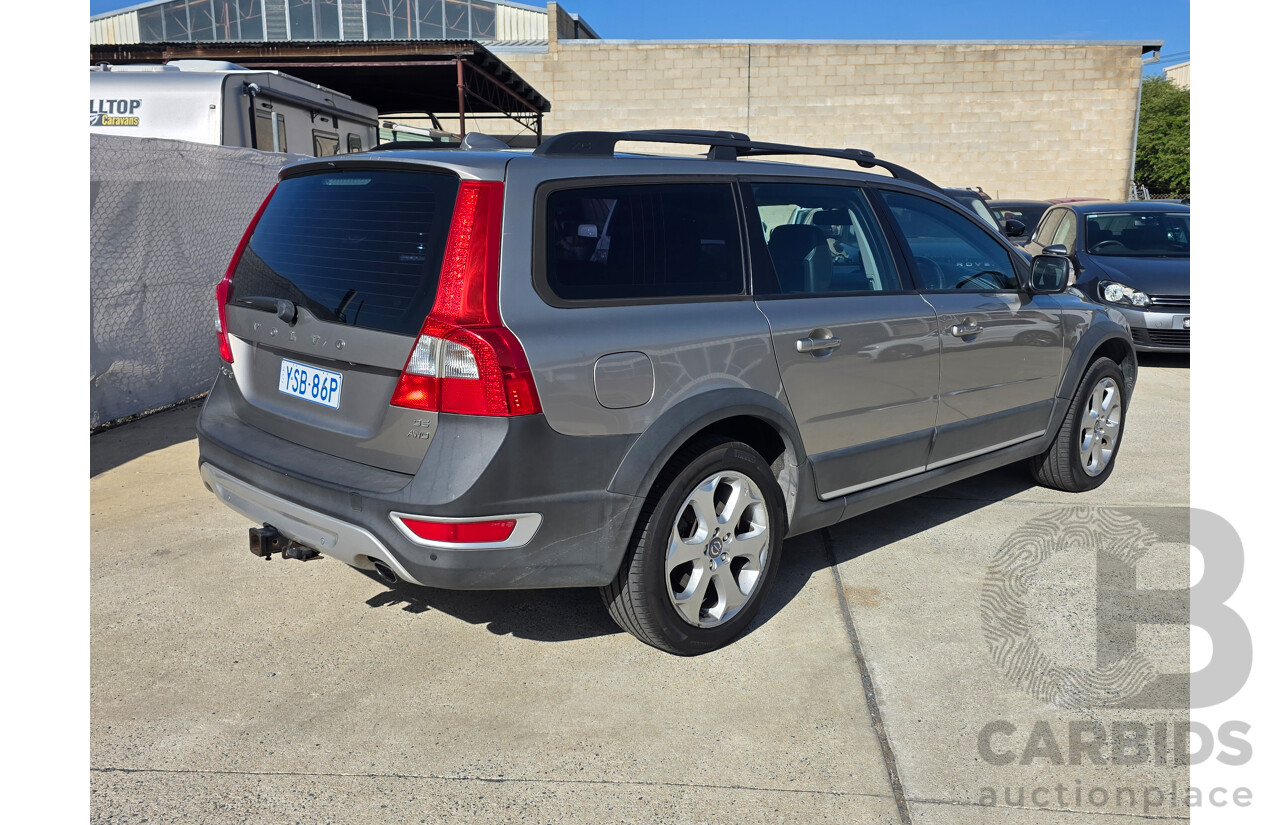 6/2010 Volvo XC70 D5 BZ MY10 4d Wagon Seashell Silver Metallic Turbo Diesel 2.4L