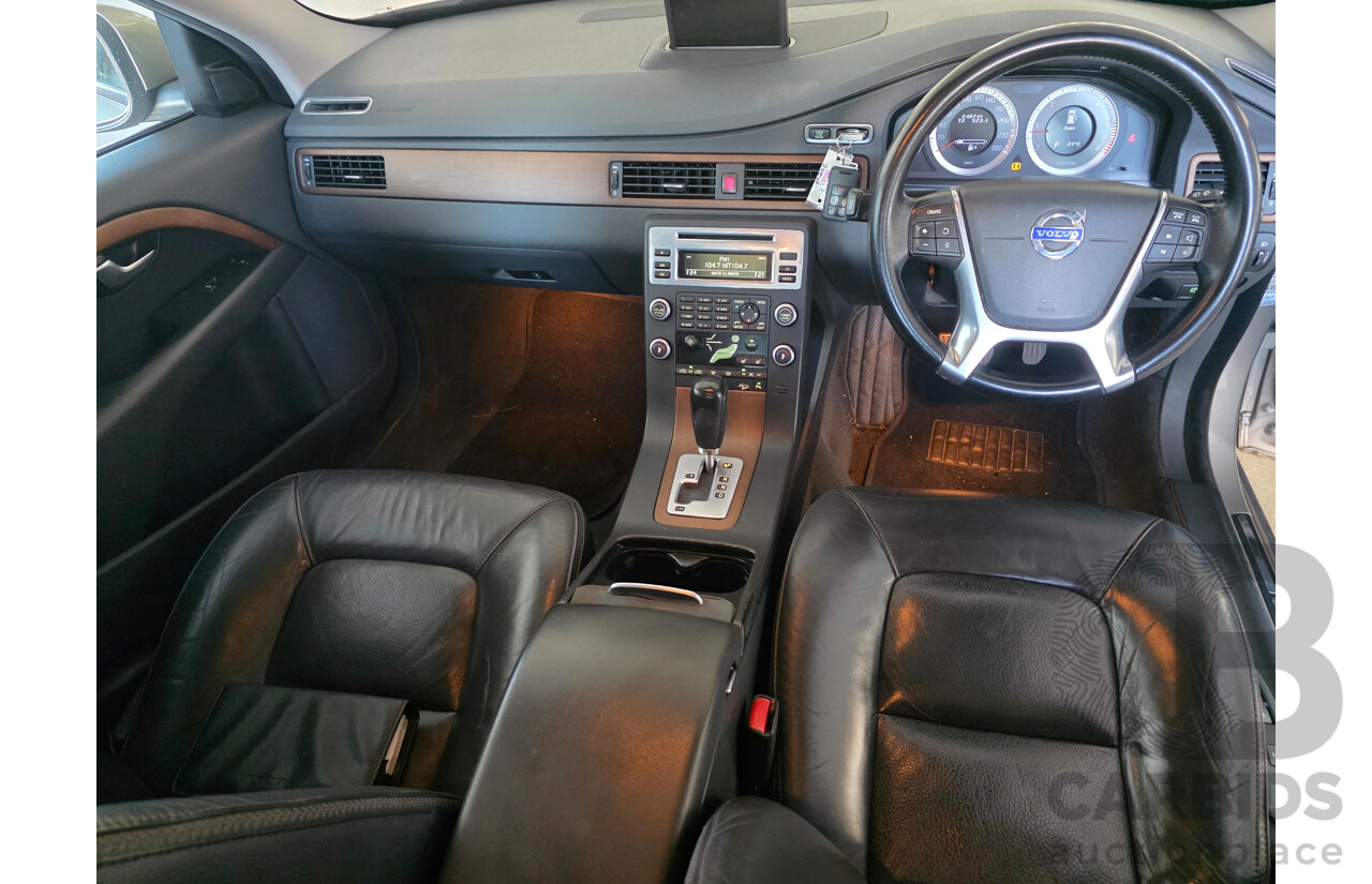 6/2010 Volvo XC70 D5 BZ MY10 4d Wagon Seashell Silver Metallic Turbo Diesel 2.4L