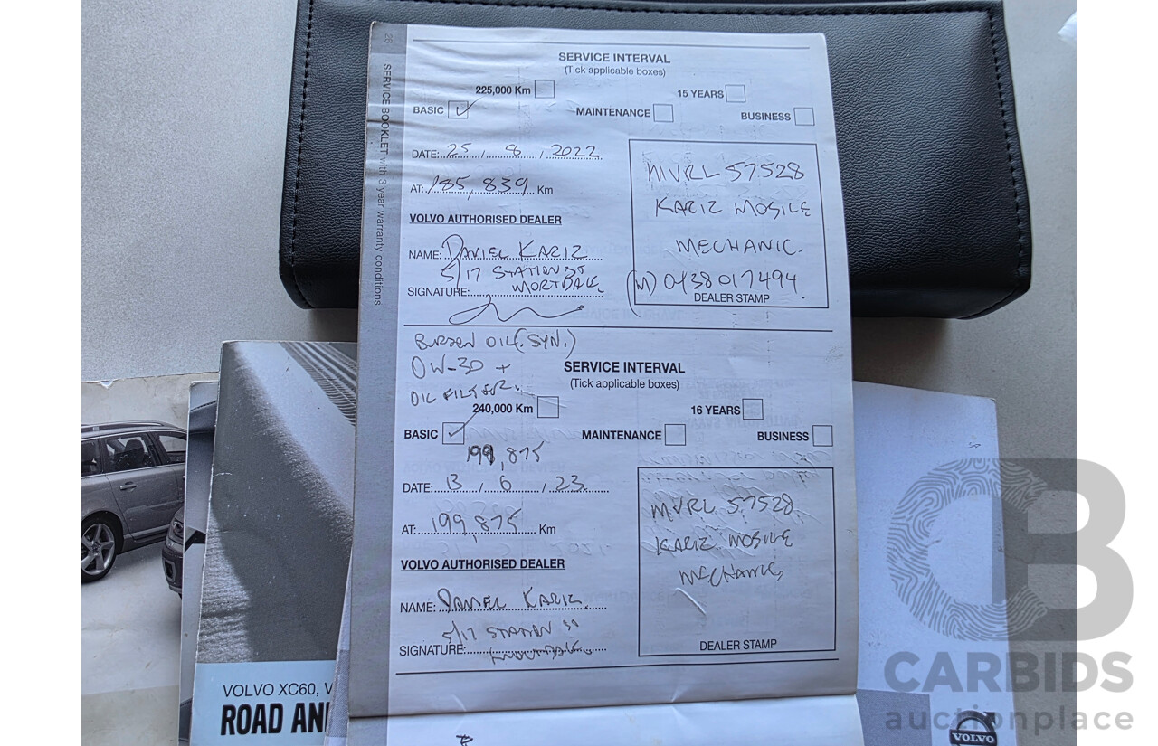 6/2010 Volvo XC70 D5 BZ MY10 4d Wagon Seashell Silver Metallic Turbo Diesel 2.4L