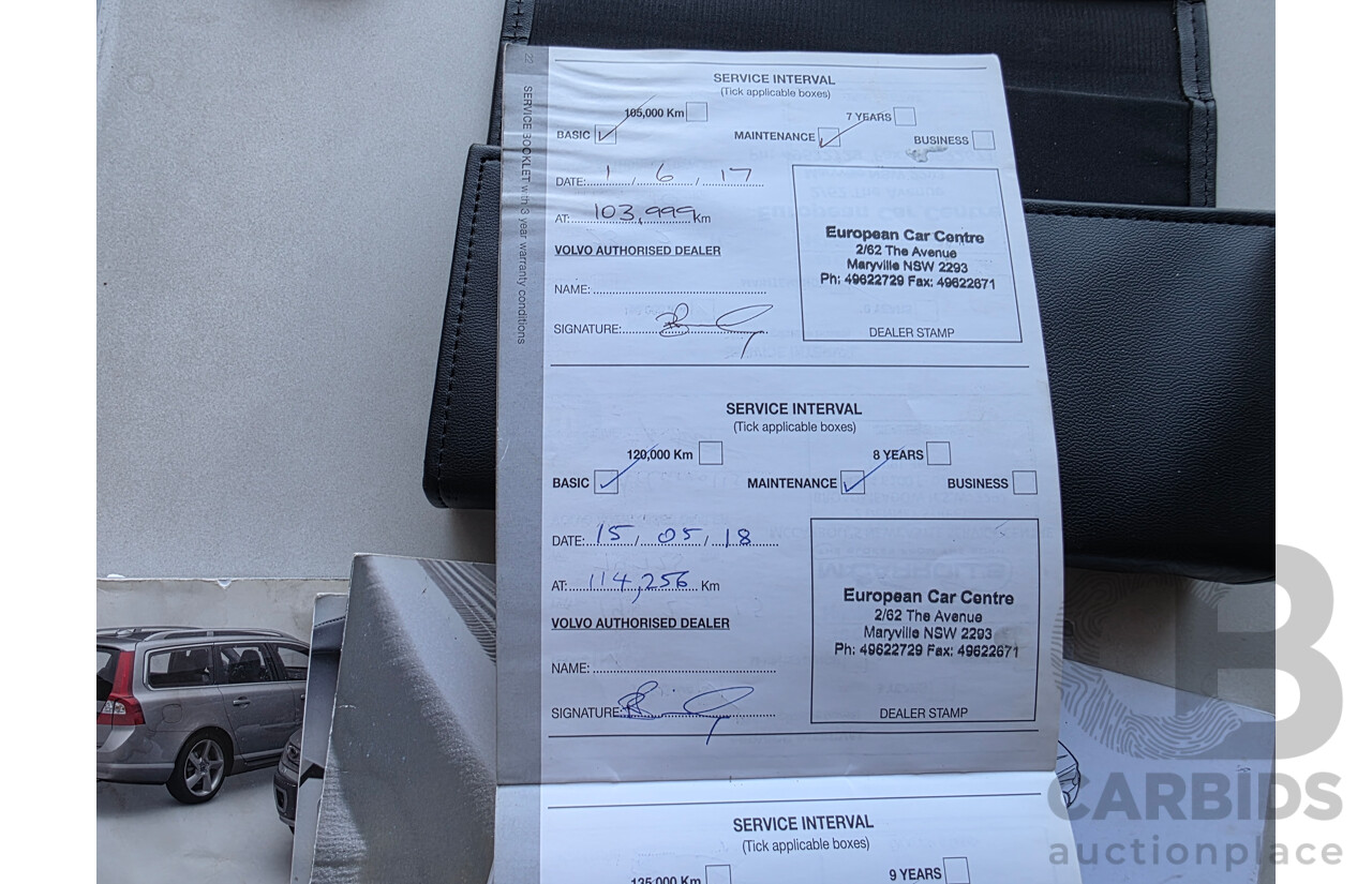 6/2010 Volvo XC70 D5 BZ MY10 4d Wagon Seashell Silver Metallic Turbo Diesel 2.4L