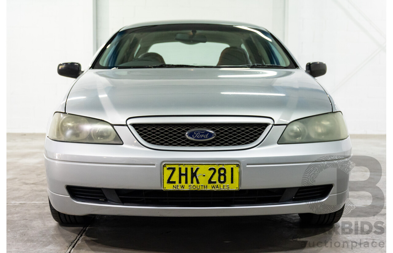 4/2004 Ford Falcon XT BA 4d Wagon Lightning Strike Silver Metallic 4.0L