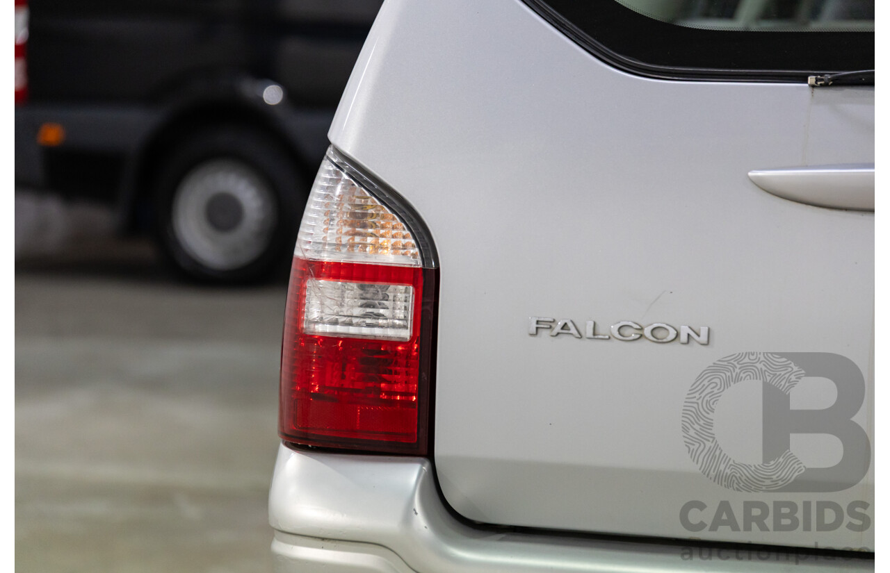 4/2004 Ford Falcon XT BA 4d Wagon Lightning Strike Silver Metallic 4.0L