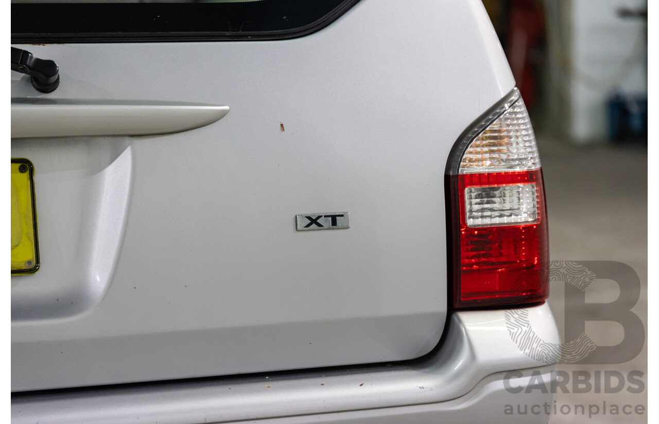 4/2004 Ford Falcon XT BA 4d Wagon Lightning Strike Silver Metallic 4.0L