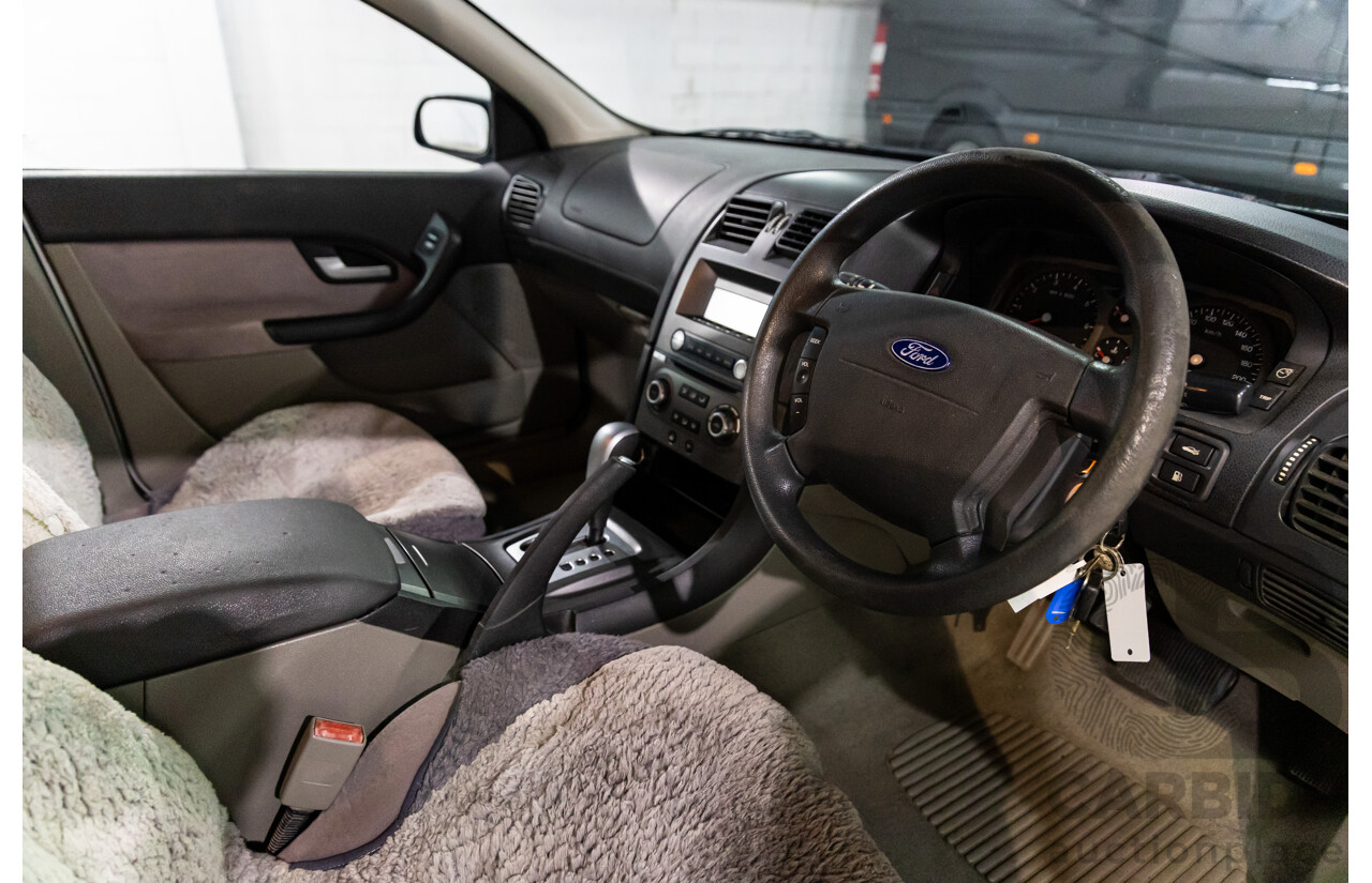 4/2004 Ford Falcon XT BA 4d Wagon Lightning Strike Silver Metallic 4.0L