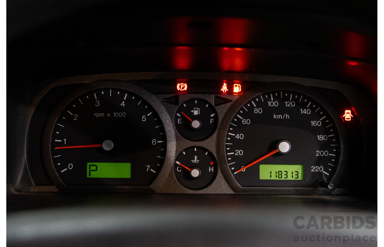 4/2004 Ford Falcon XT BA 4d Wagon Lightning Strike Silver Metallic 4.0L