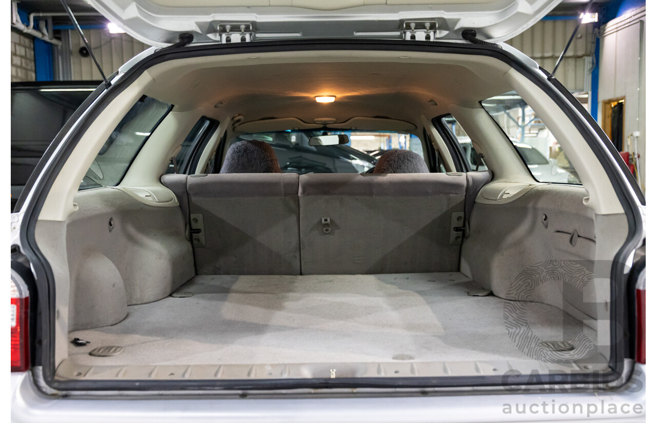 4/2004 Ford Falcon XT BA 4d Wagon Lightning Strike Silver Metallic 4.0L