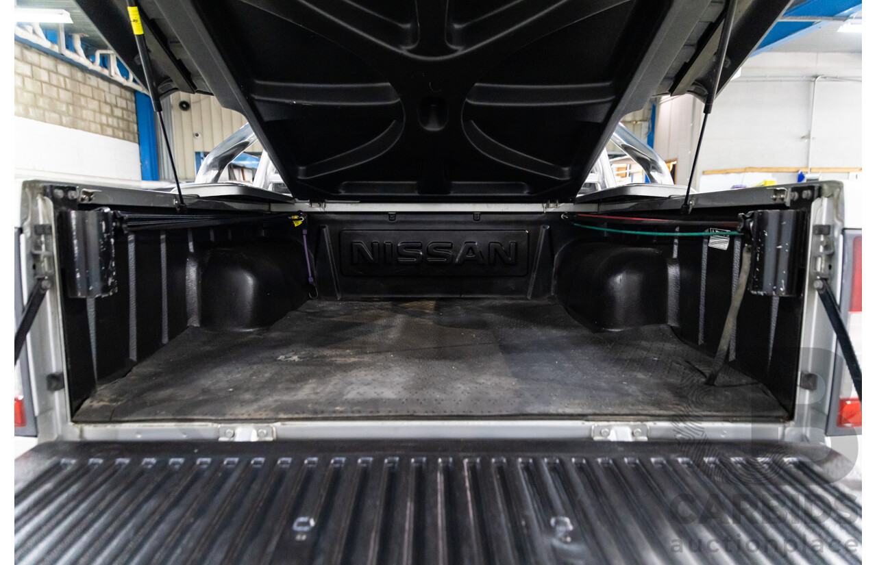 7/2004 Nissan Navara ST-R (4x4) D22 Dual Cab P/Up Sierra Silver Metallic Turbo Diesel 3.0L