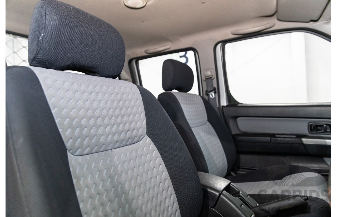 7/2004 Nissan Navara ST-R (4x4) D22 Dual Cab P/Up Sierra Silver Metallic Turbo Diesel 3.0L
