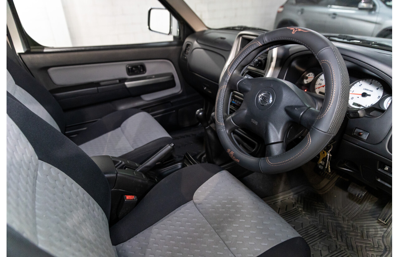 7/2004 Nissan Navara ST-R (4x4) D22 Dual Cab P/Up Sierra Silver Metallic Turbo Diesel 3.0L