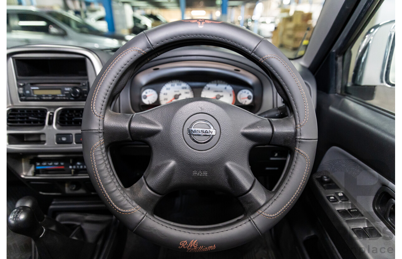 7/2004 Nissan Navara ST-R (4x4) D22 Dual Cab P/Up Sierra Silver Metallic Turbo Diesel 3.0L
